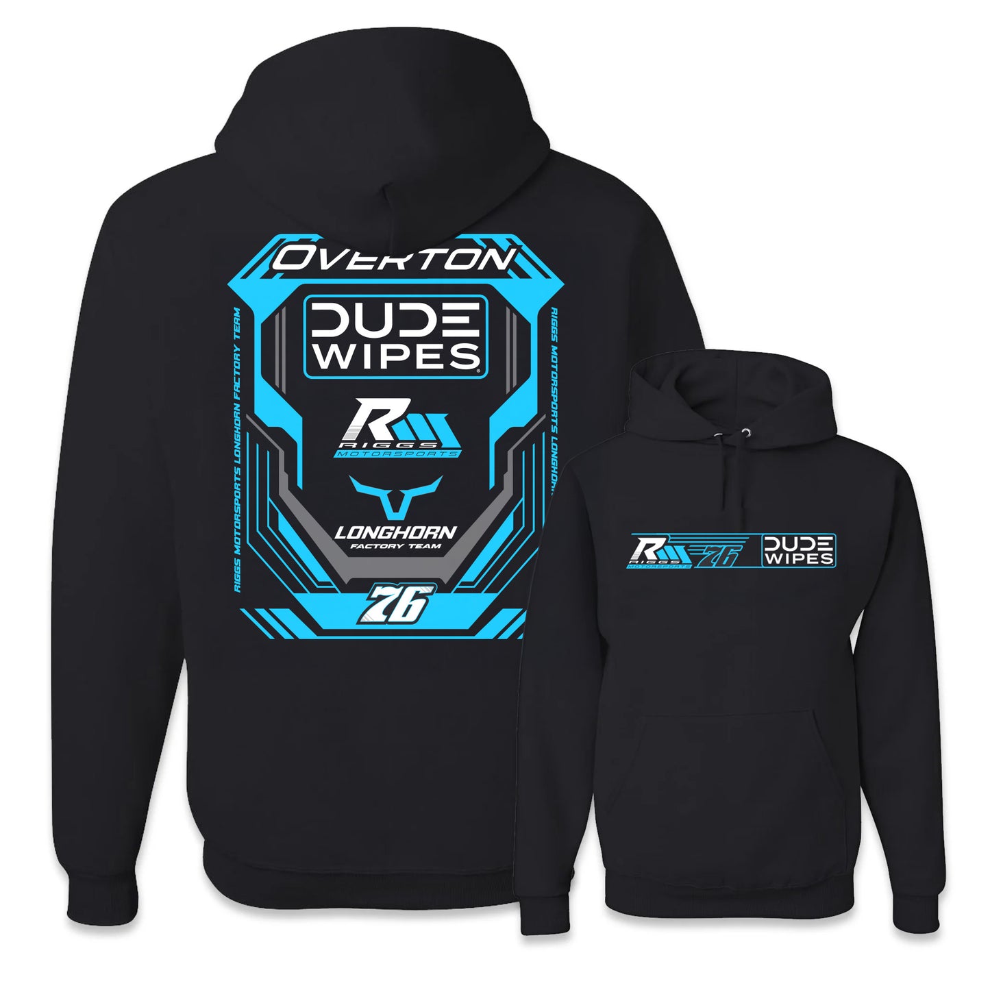 **PRE-ORDER** 2025 Overton Dude Wipes Crew Hoodie