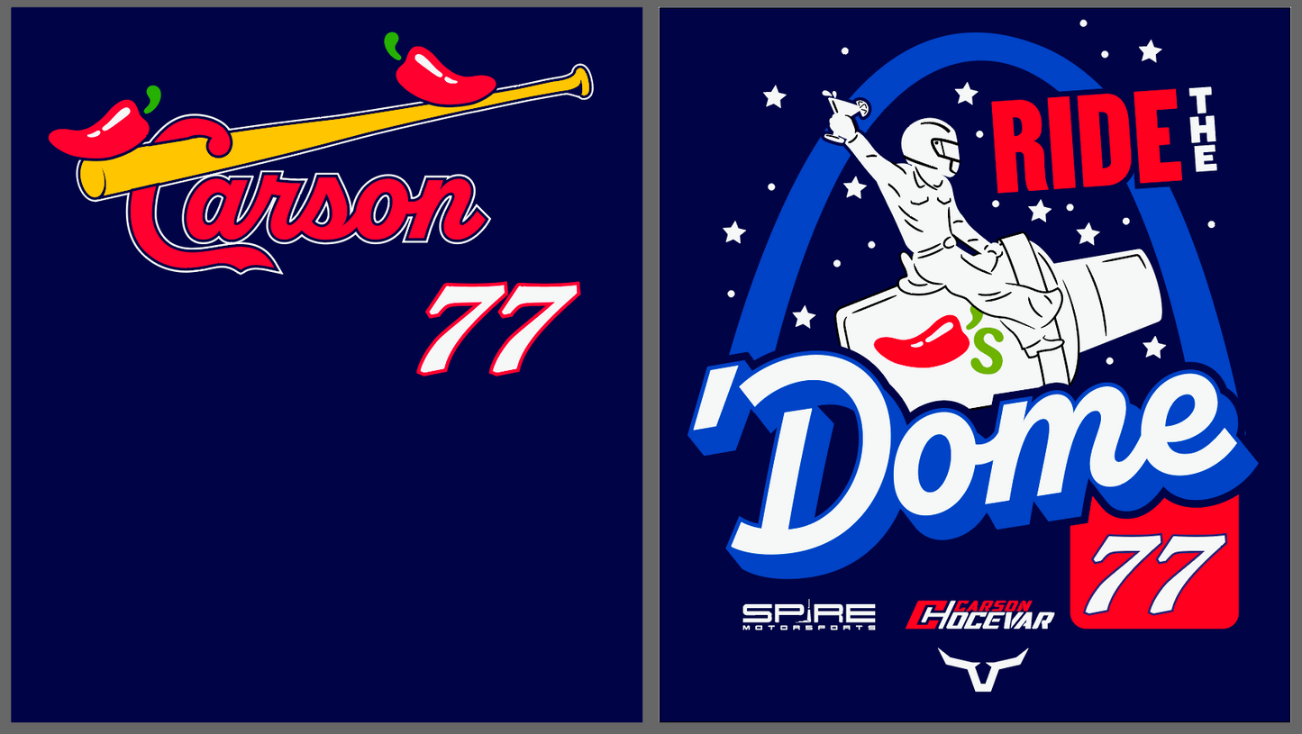 Carson Hocevar Ride the 'Dome Tee