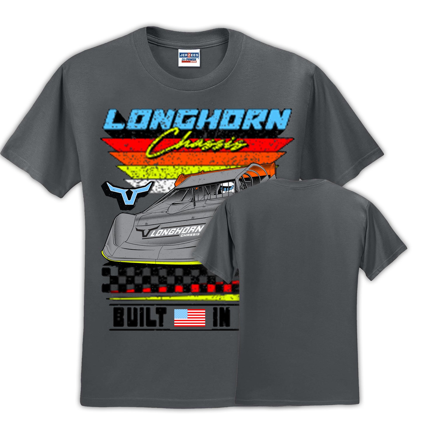 Charcoal Throwback Tee