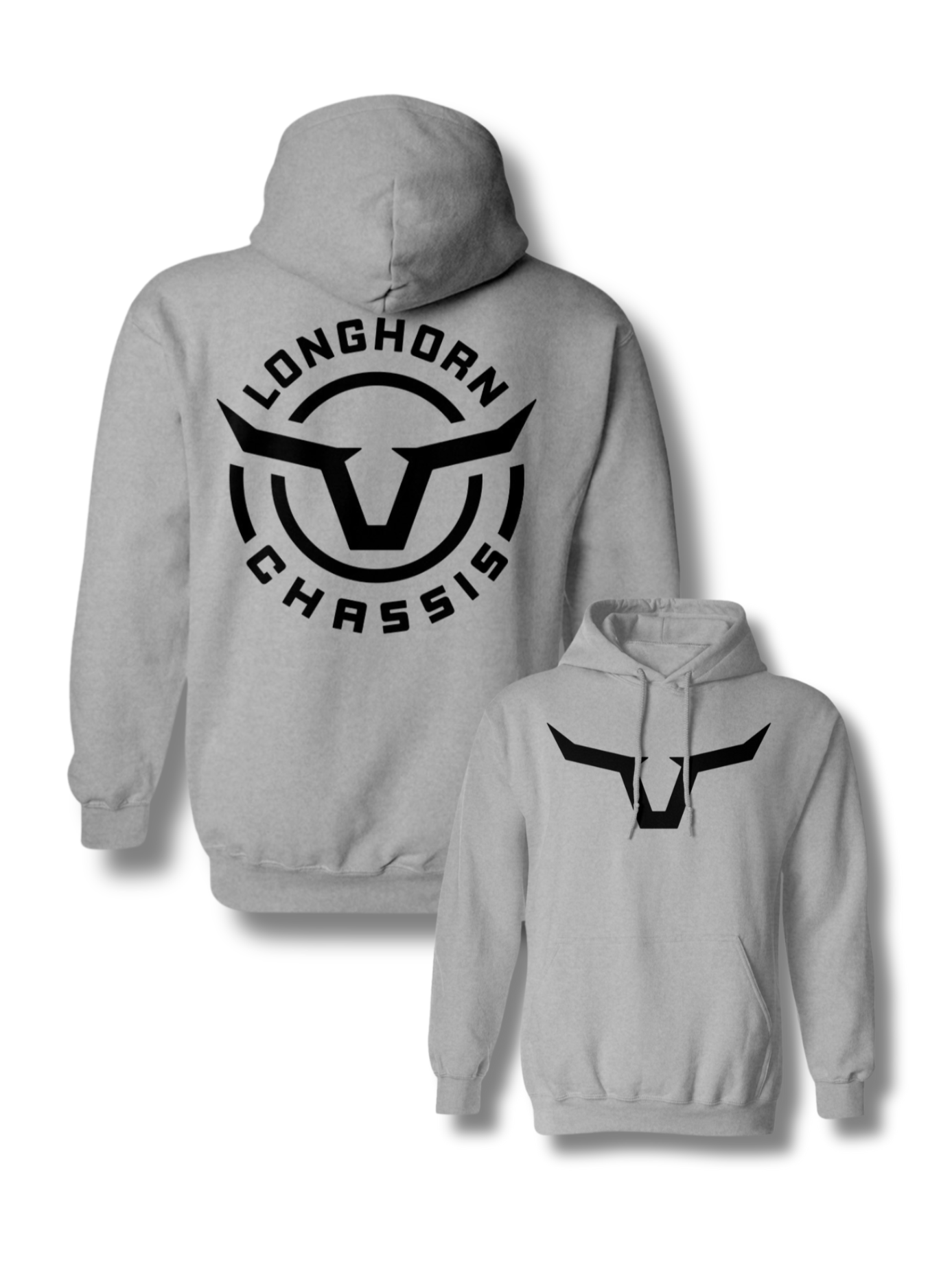 Circle Logo Grey Hoodie