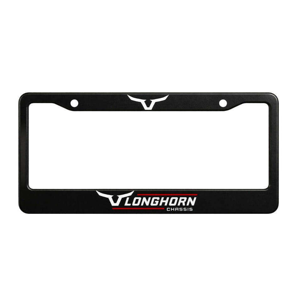 Longhorn License Plate Frame