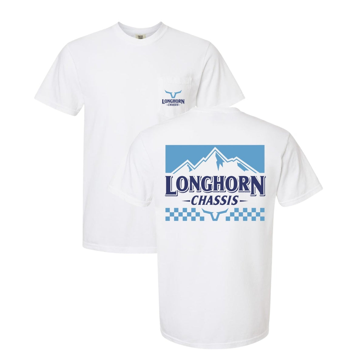 Longhorn Blue Mountain Tee