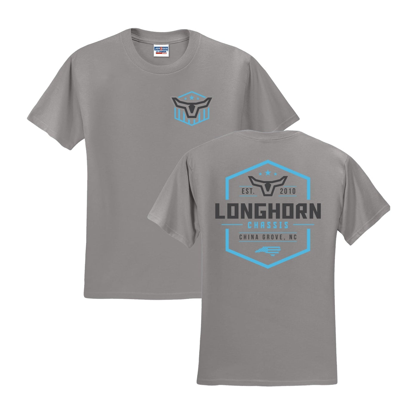 Racey Flo Blue Tee
