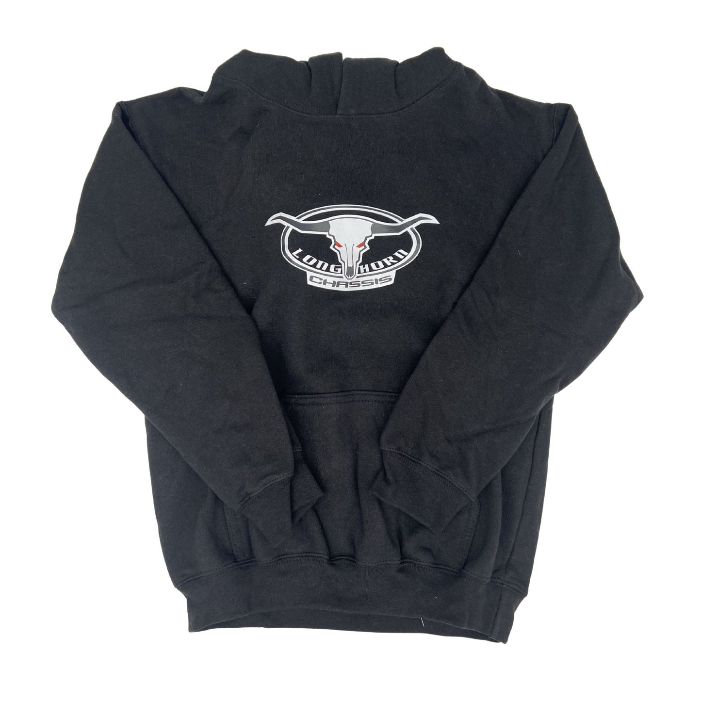 Youth Vintage Longhorn Circle Logo Hoodie