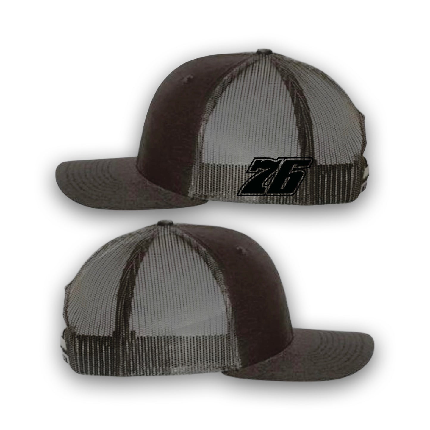 **PRE-ORDER 2025 Overton Dude Wipes Blackout Puff 3-D Hat**