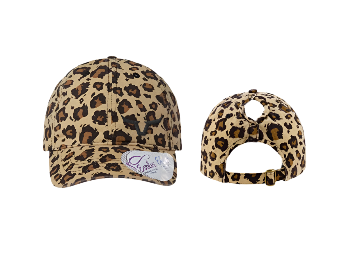 Leopard Horns Hat