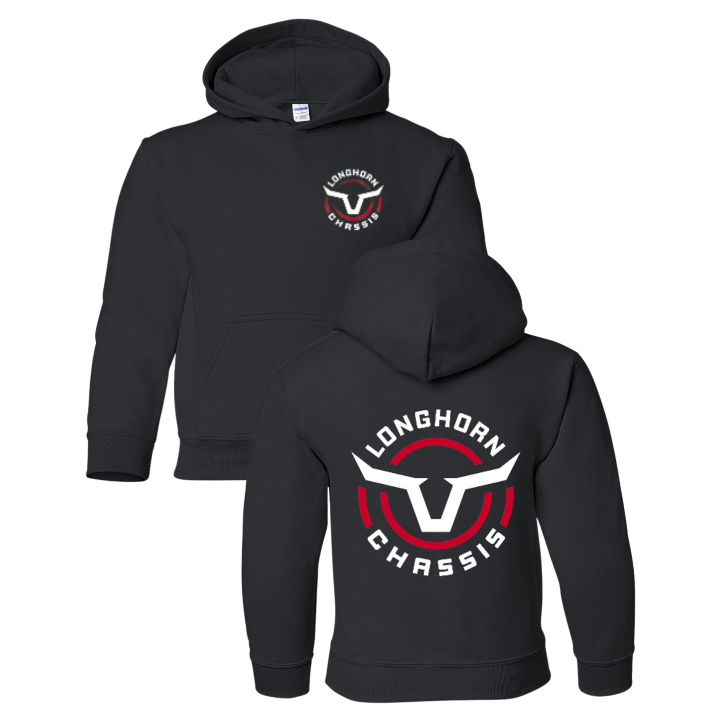 Youth Accent Circle Brand Hoodie