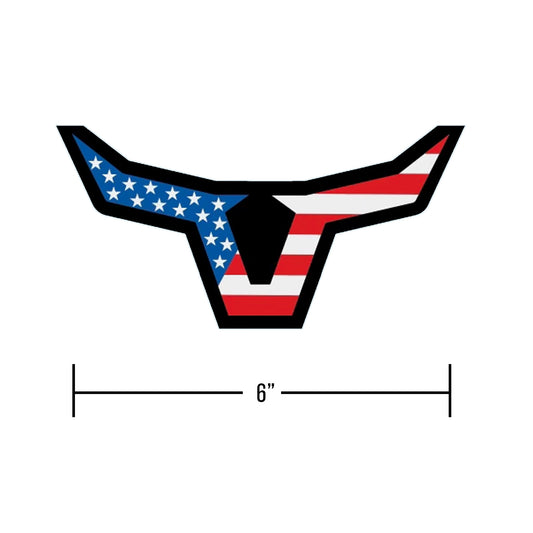 American Horn Decal