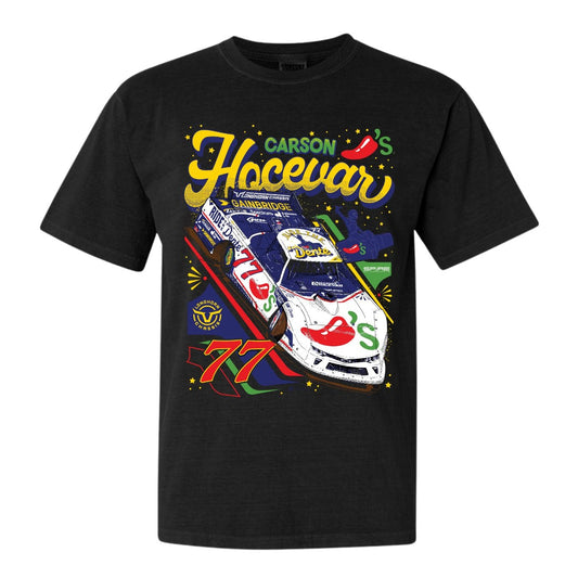 **PRE-ORDER** Carson Hocevar “Ride the Dirte” Chili Tee