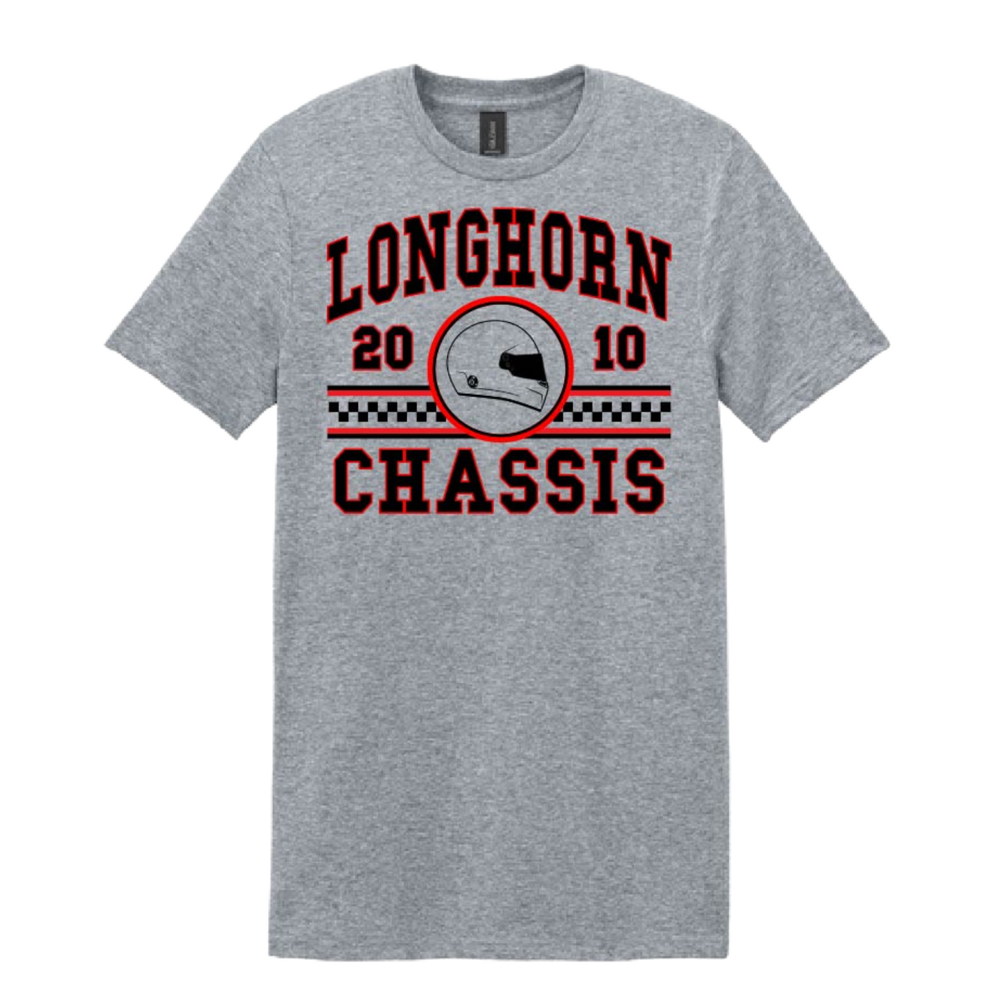 Checkered Vintage Longhorn Tee