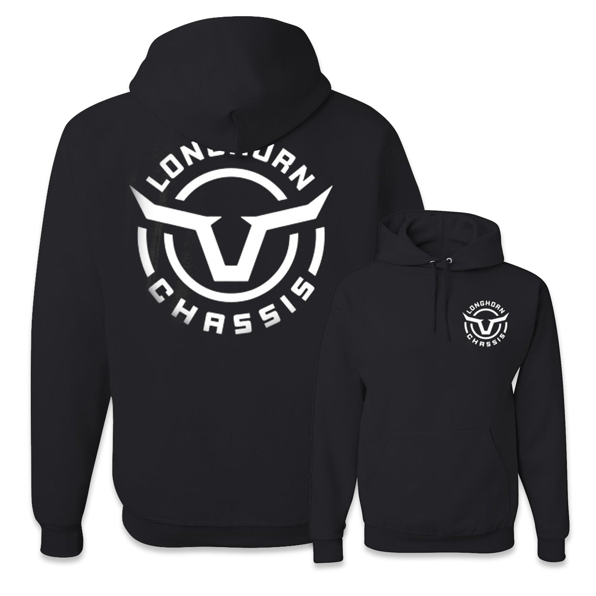 Longhorn 2.0 Circle Brand Hoodie – Longhorn Chassis Gear