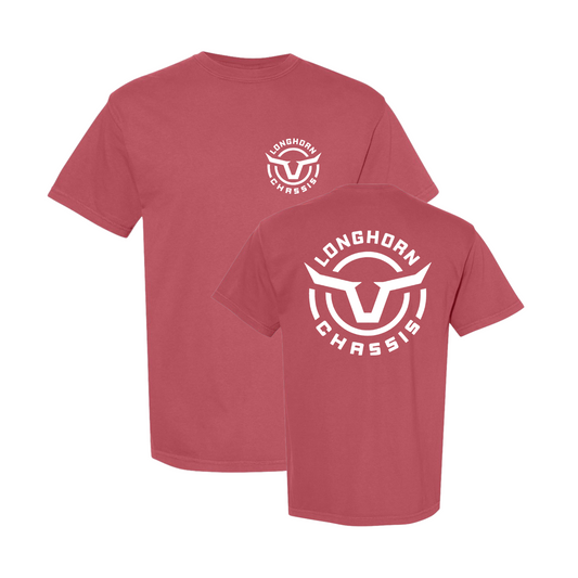Simple Brand Comfort Color Tee in Crimson