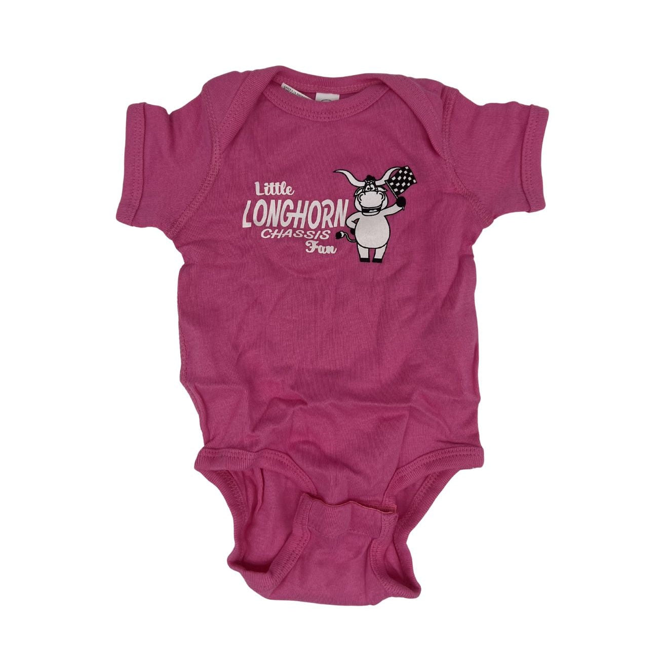 Little Longhorn Pink Onesie