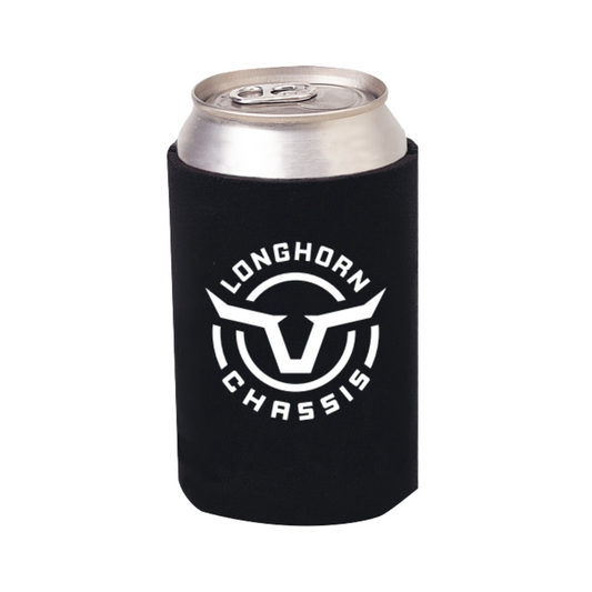 Longhorn Chassis Circle Logo Koozie