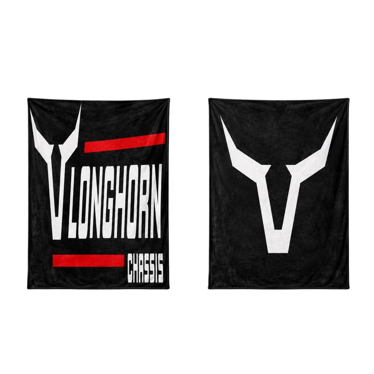 Longhorn Double-Sided Logo Blanket