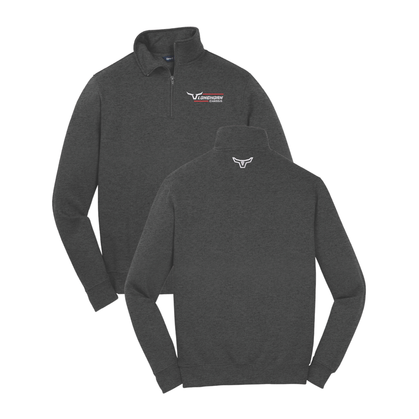 Longhorn Horizontal 2.0 Logo Quarter Zip
