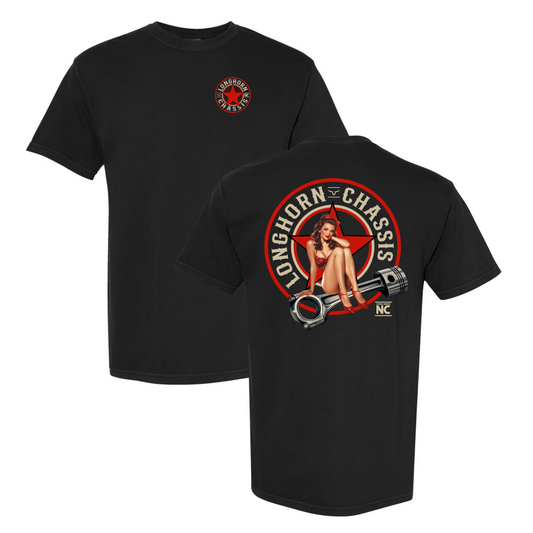 Longhorn Pinup Tee
