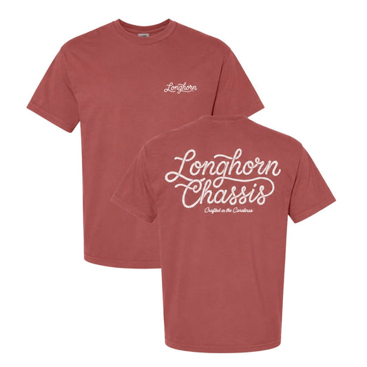 Longhorn Rope Script Tee