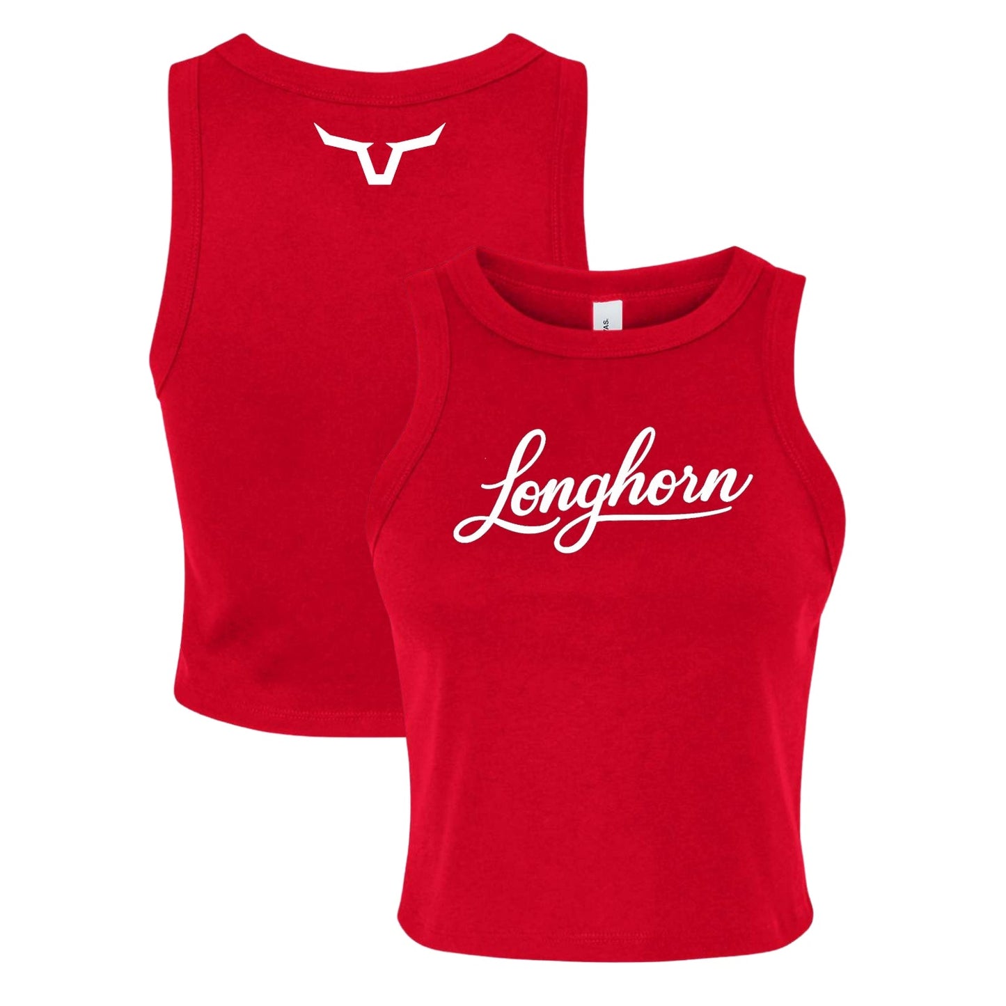Longhorn Script Tank Top
