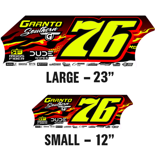 2025 Brandon Overton Heartbeat Hot Sauce Mini Door Replica