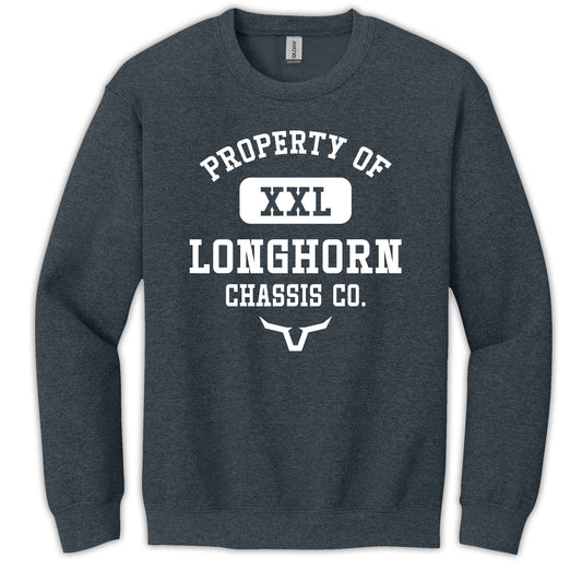 Property of Longhorn Gym Crewneck