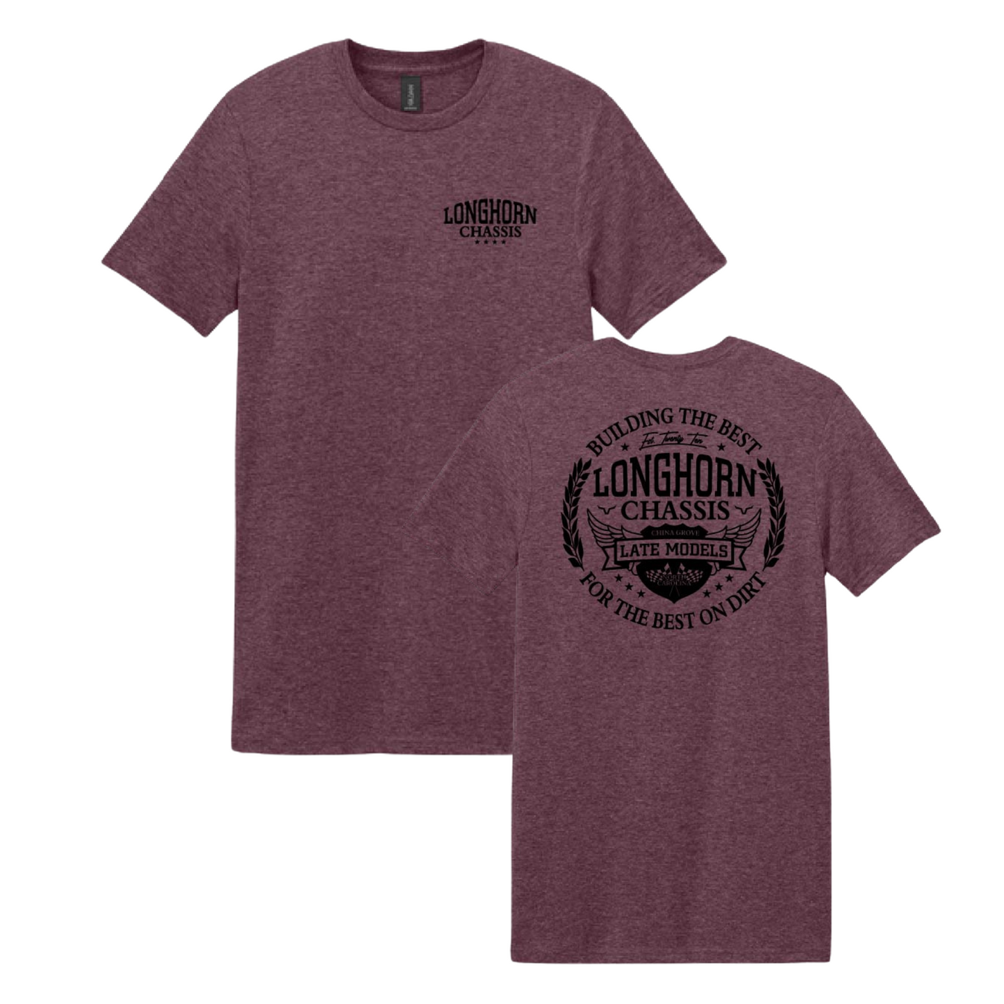 Vintage Heathered Longhorn Tee